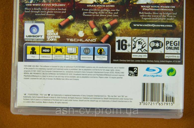 Playstation 3 - Call Of Juarez, Bound In Blood - фото фото фото 6