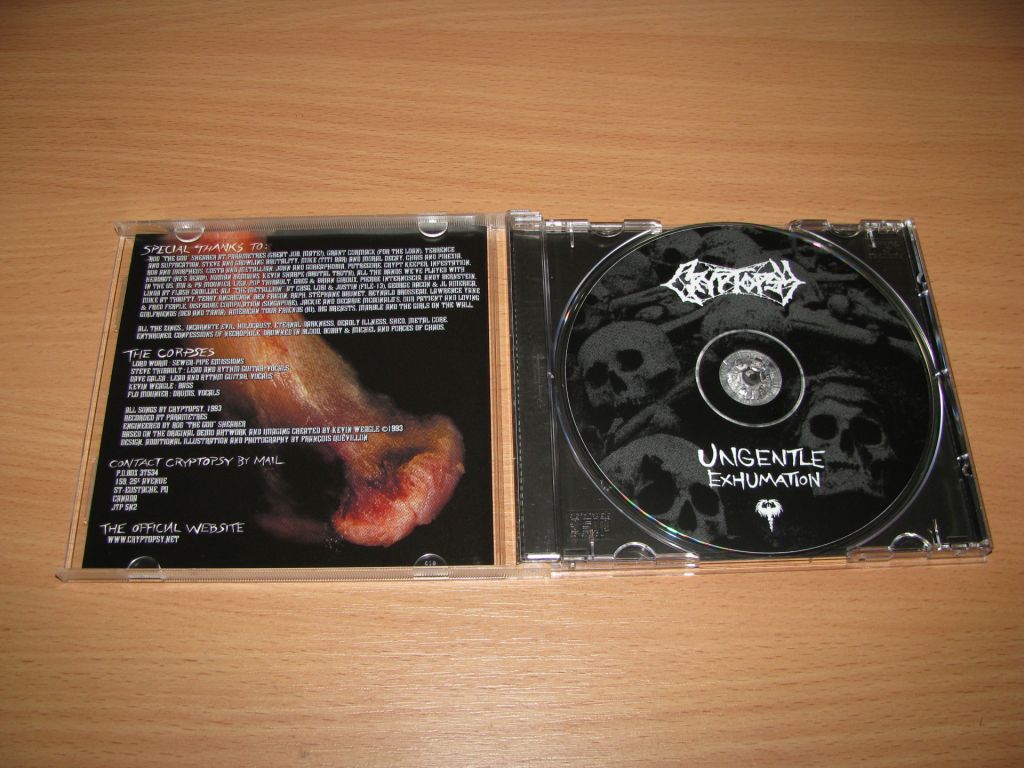 CRYPTOPSY - Ungentle Exhumation  (2012 Defen Society Canada) - фото фото фото 1