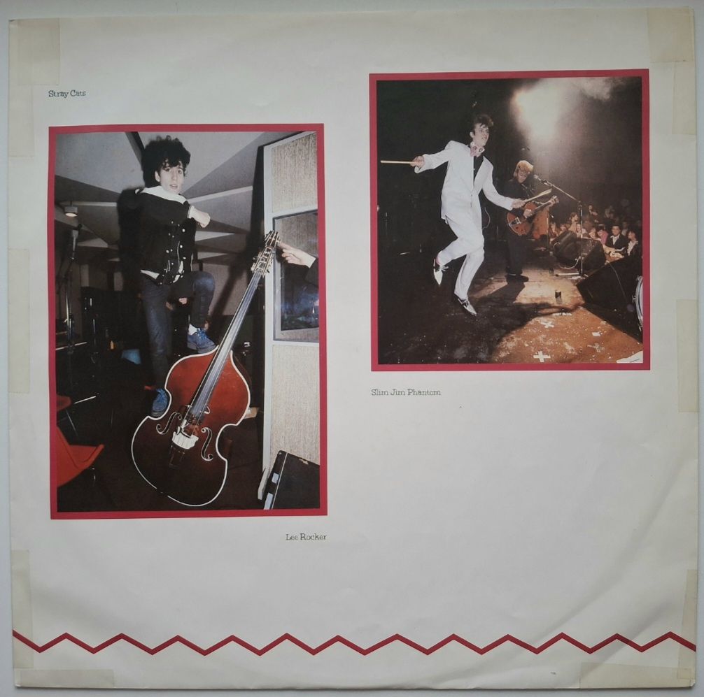 Stray Cats - Stray Cats - 1981.  (LP). 12. Vinyl. Пластинка. Scandinavia. - фото фото фото 3