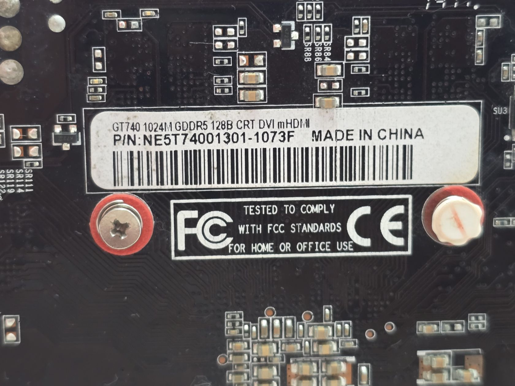 Відеокарта Gainward GeForce GTX 740 1GB  (GDDR5,128 Bit,HDMI,PCI-Ex,Б/у) - фото фото фото 3