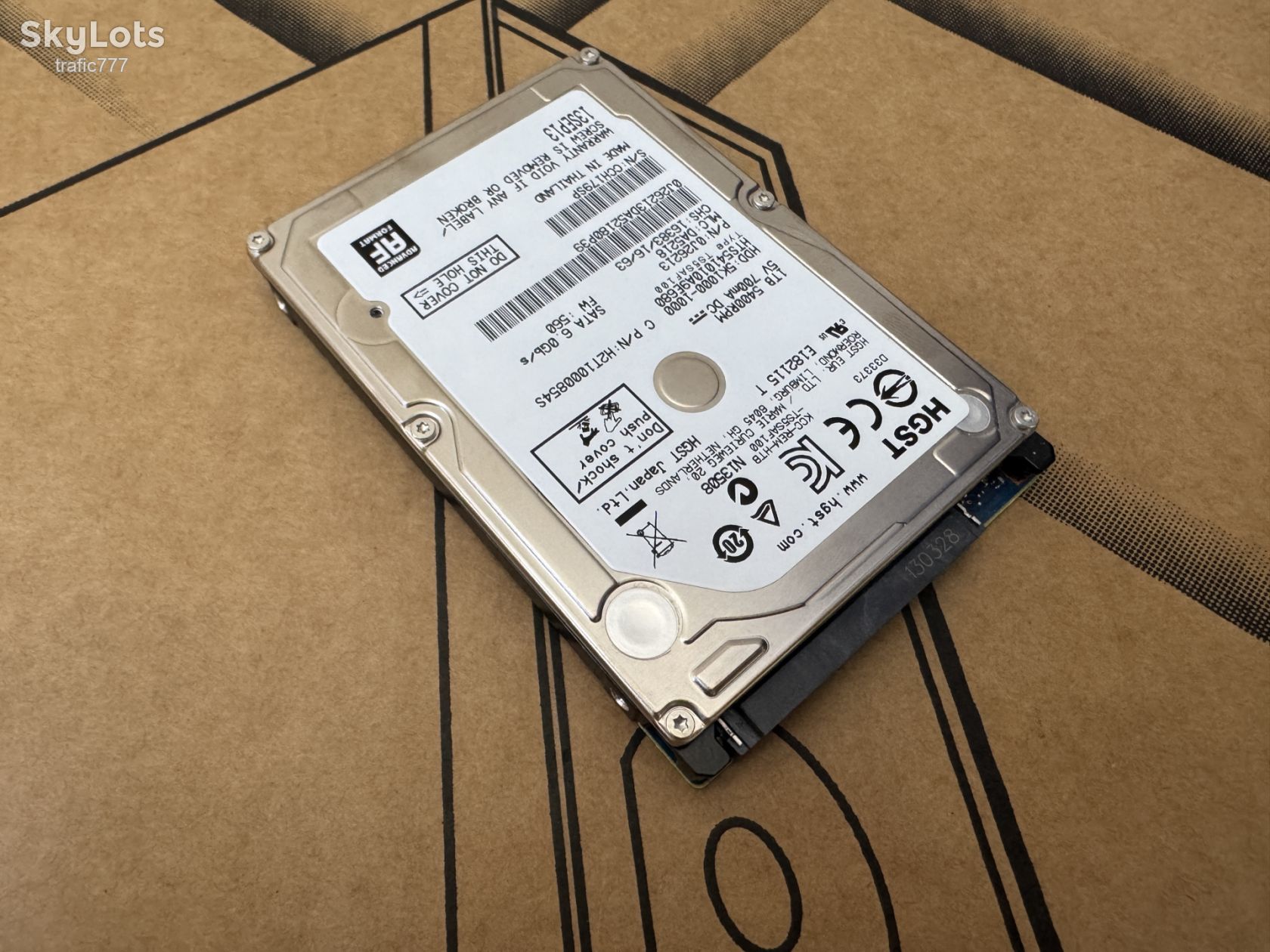 Жорсткий диск Hitachi HGST Travelstar 5K 1000Gb-1Tb HDD 2.5 SMART GOOD - фото фото фото 6
