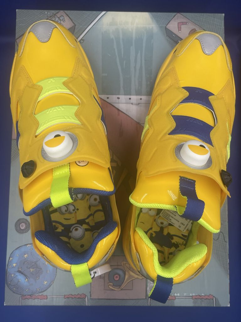 Кроссовки Reebok InstaPump Fury x Minions FY3404  (US 10) - фото фото фото 6