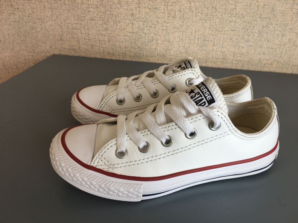 Кеды Converse All Star,р.30,натуральная кожа,оригинал - фото фото фото 3