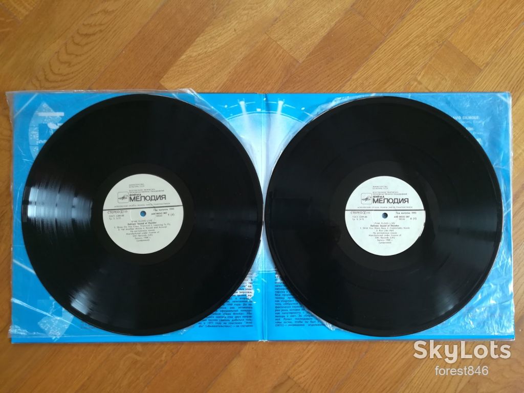 Пинк Флойд-Pink Floyd-Delicate sound of thunder  (2)-2 LPs-NM-, Мелодія - фото фото фото 3