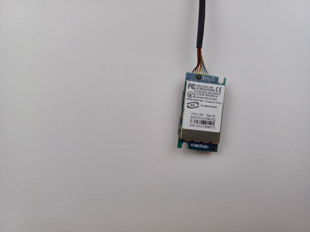 Блютуз bluetooth ноутбука HP Pavillion dv9700 BCM92045NMD - фото фото фото 0