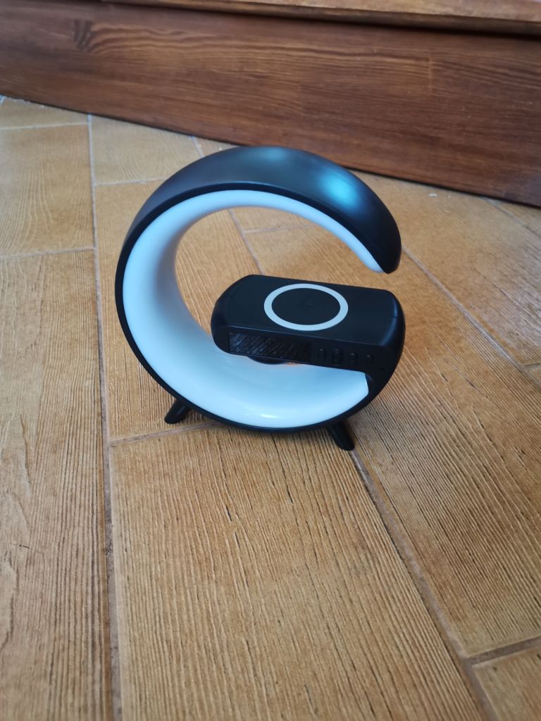 Светильник RGB настольная смарт лампа ночник bluetooth карта памяти - фото фото фото 3