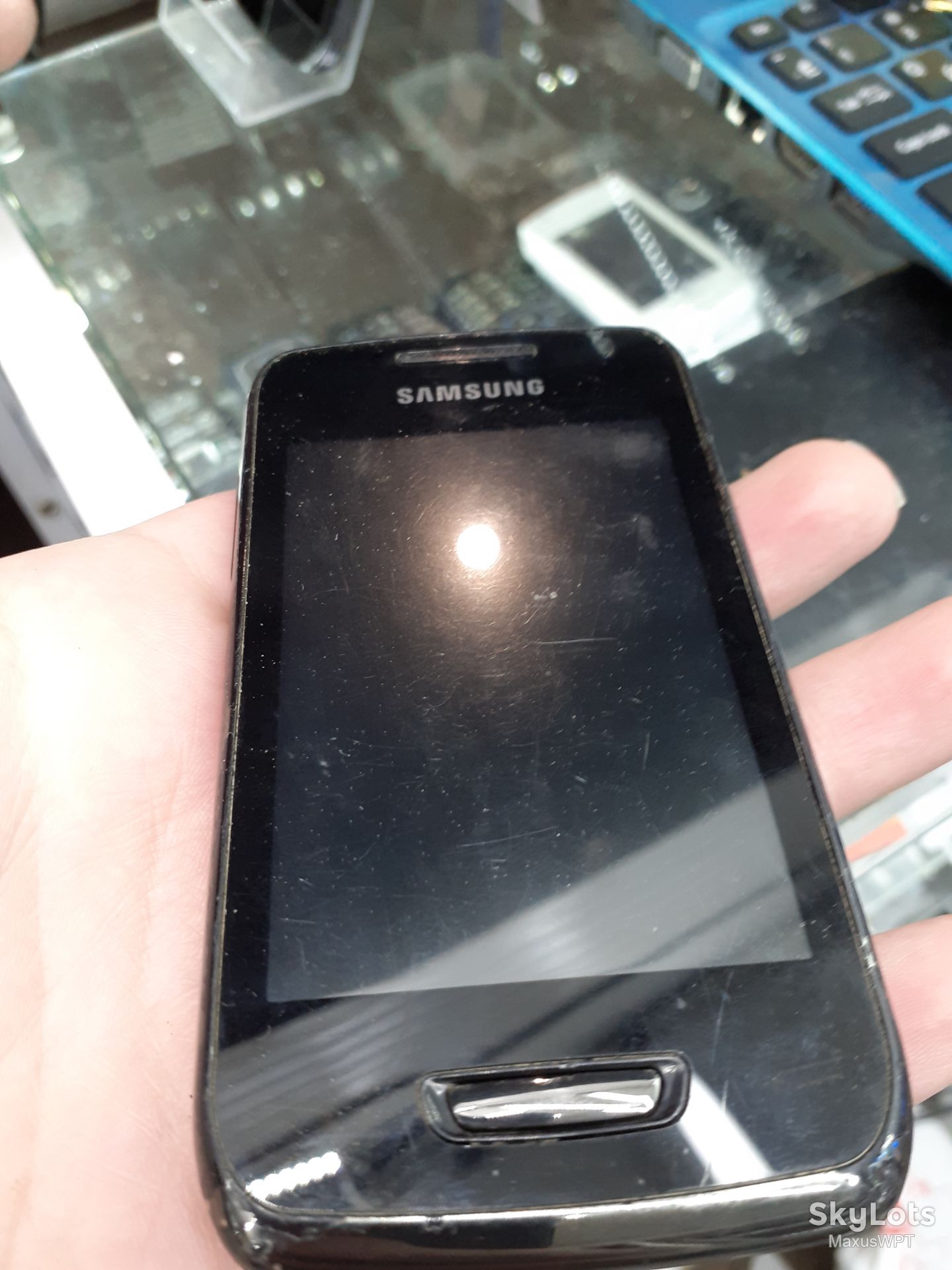 #393 Sklad Samsung Wave Y S5380D Silver - фото фото фото 3