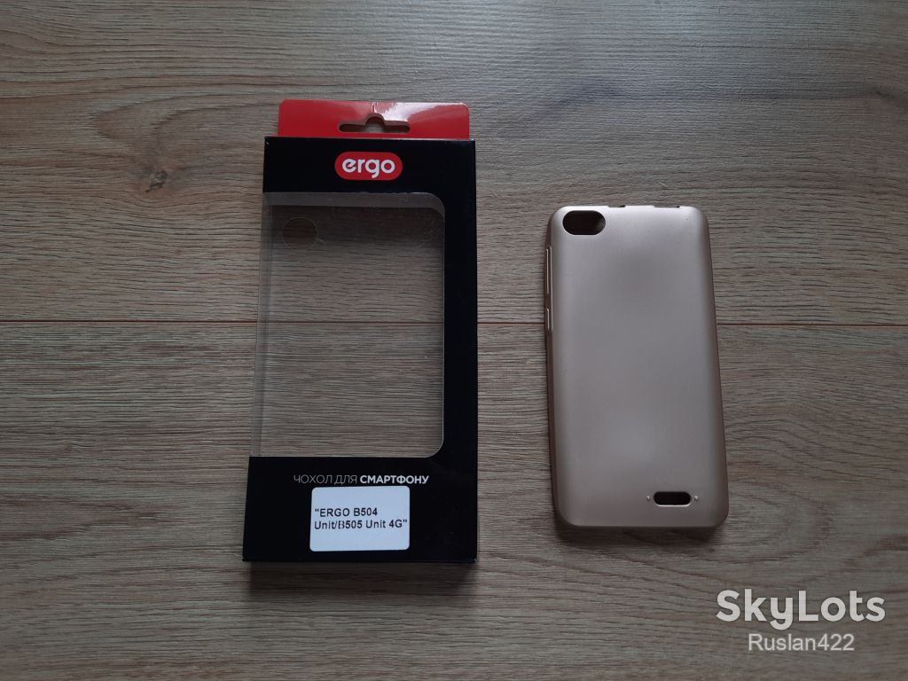 Чехол для Ergo B504 Unit / b505 unit 4G чохол  (захисне скло) - фото фото фото 1