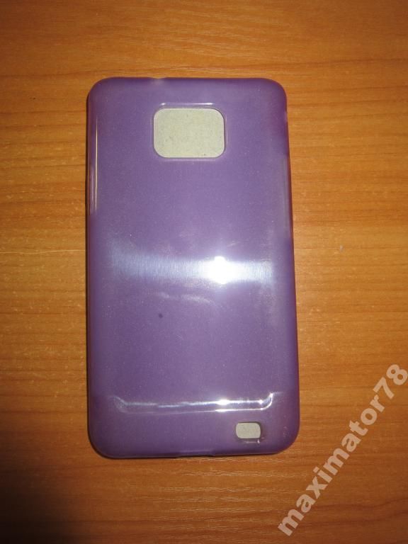ЧЕХОЛ COVER SAMSUNG I9100 I9105 S-2 II фиол - фото фото фото 1