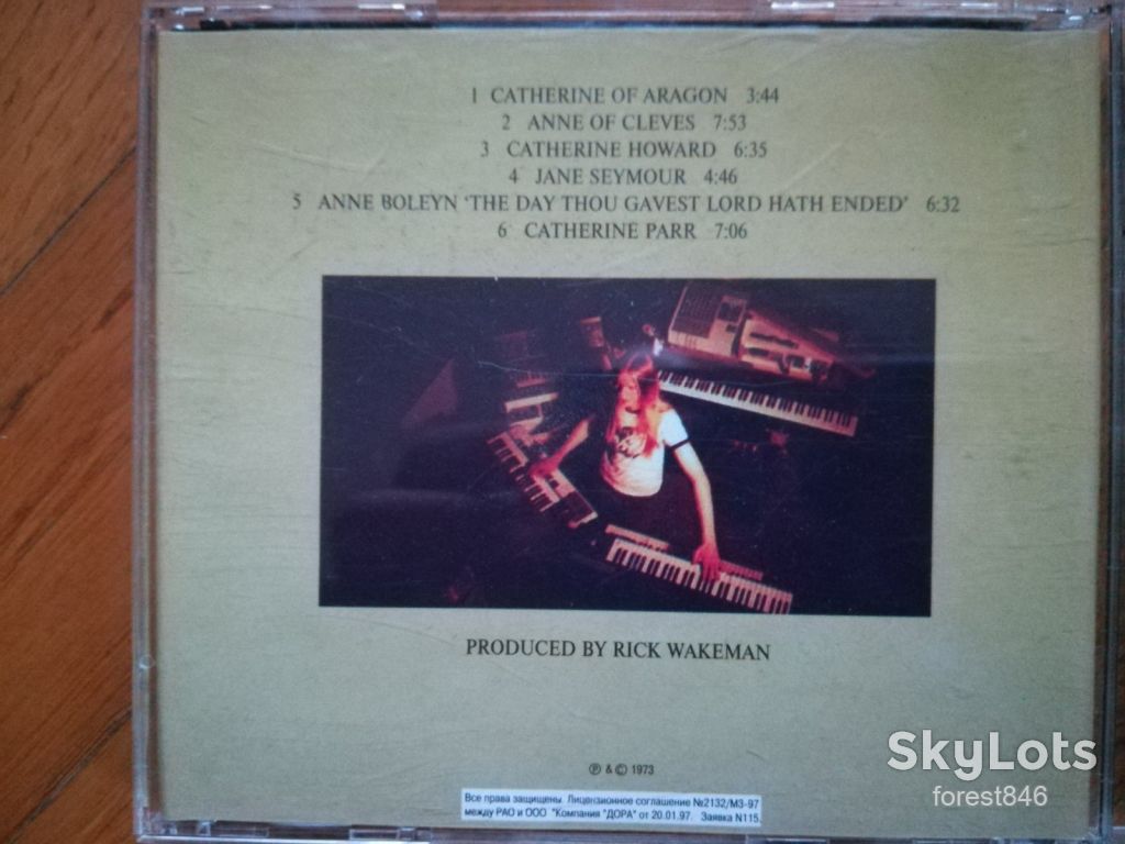 Rick Wakeman-The six wives of Henry 8-состояние: 5 - фото фото фото 1