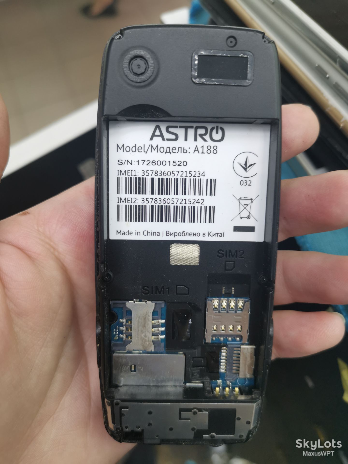 #1864 Sklad Astro A188 black lcd - фото фото фото 2