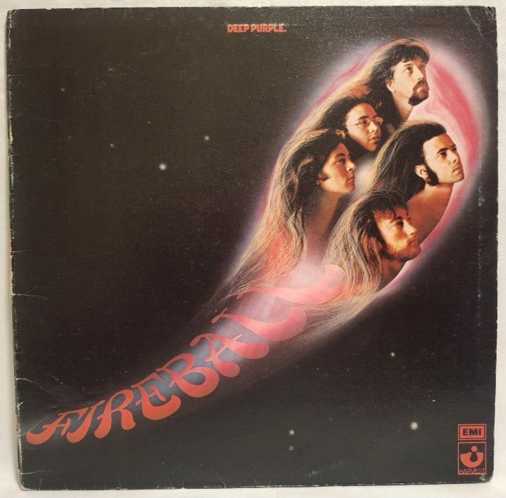 Deep Purple - Fireball - 1971.  (LP). 12. Vinyl. Пластинка. France. - фото фото фото 0