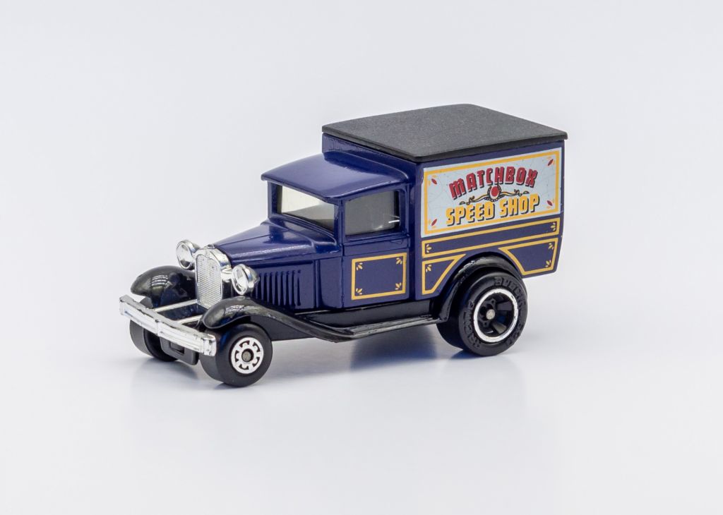 1:53 Ford model A 1927-31 blue, MATCHBOX Toys Superfast 1979 - фото фото фото 0