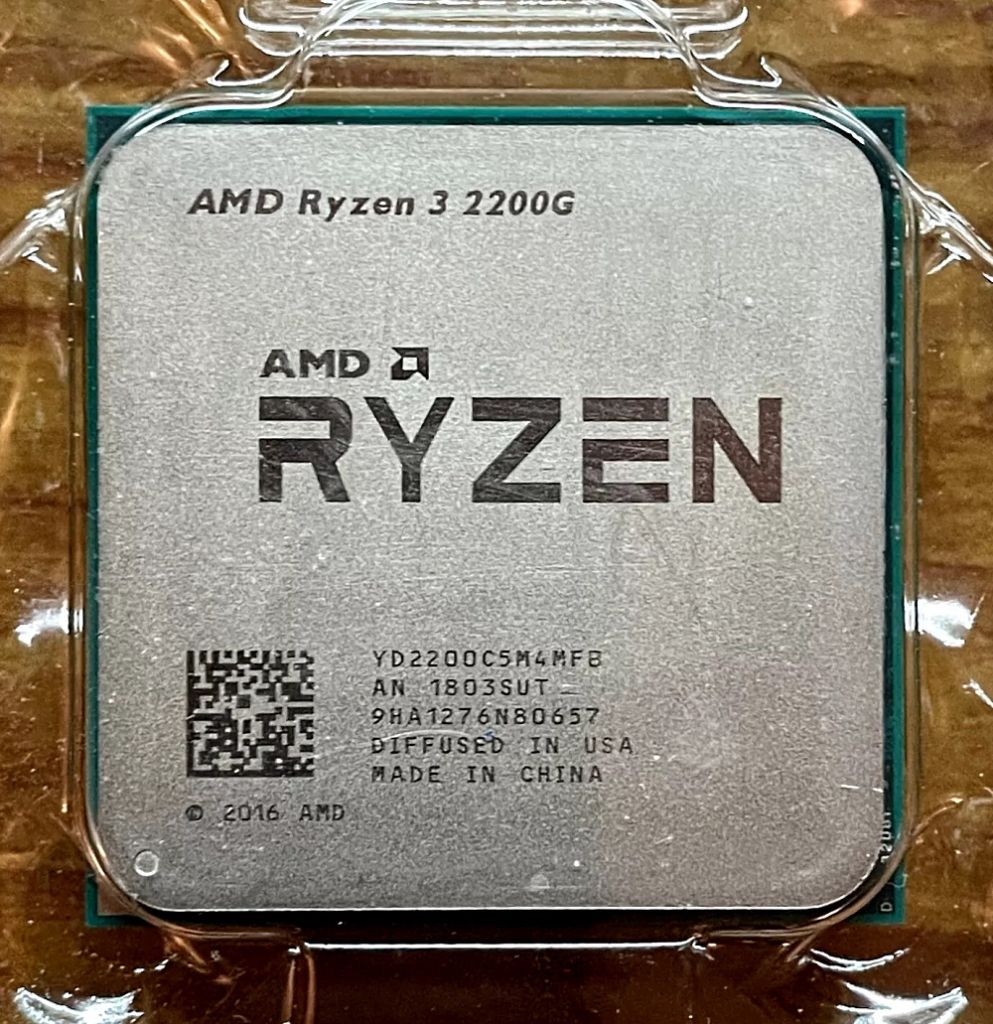 AMD Ryzen 3 2200G 3.7 ГГц Turbo, Radeon Vega 8, AM4 - фото фото фото 1