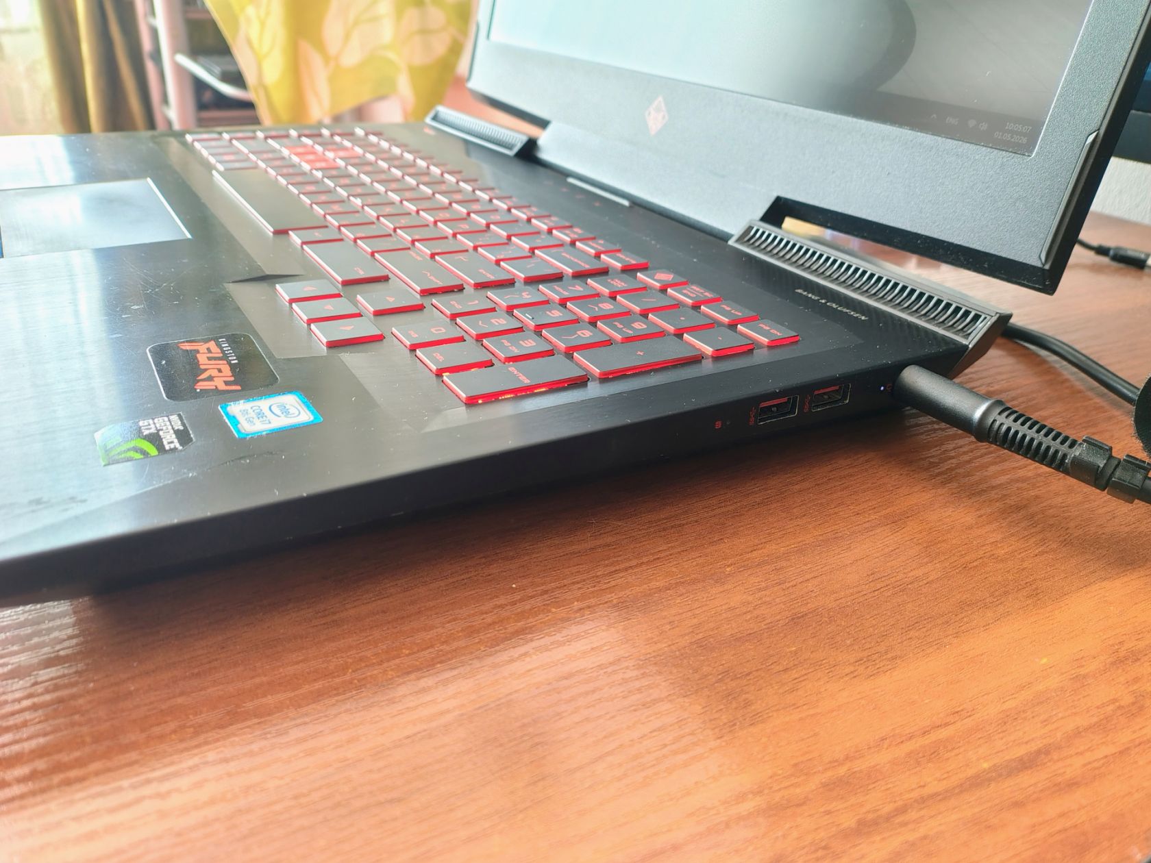 Игровой HP OMEN 17-AN  i7-8750H/GTX 1070 8Gb/DDR4 16Gb/SSD 256Gb/ 17.3" 120Hz - фото фото фото 3