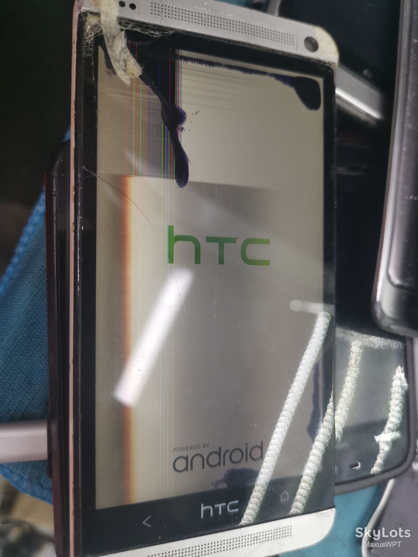 #651 Sklad HTC one m7 silver - фото фото фото 3