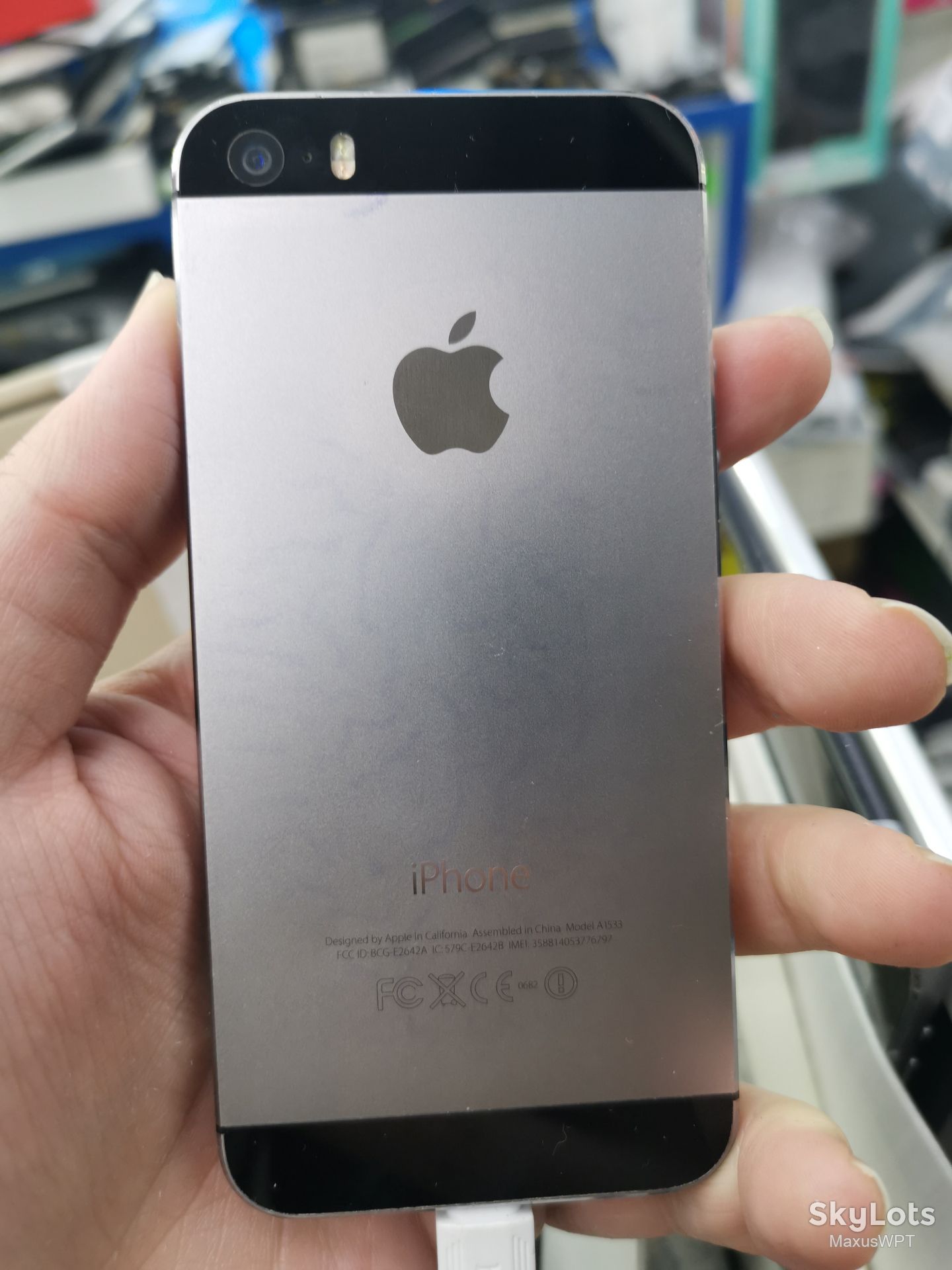 #663 Apple iphone 5s gray - фото фото фото 2