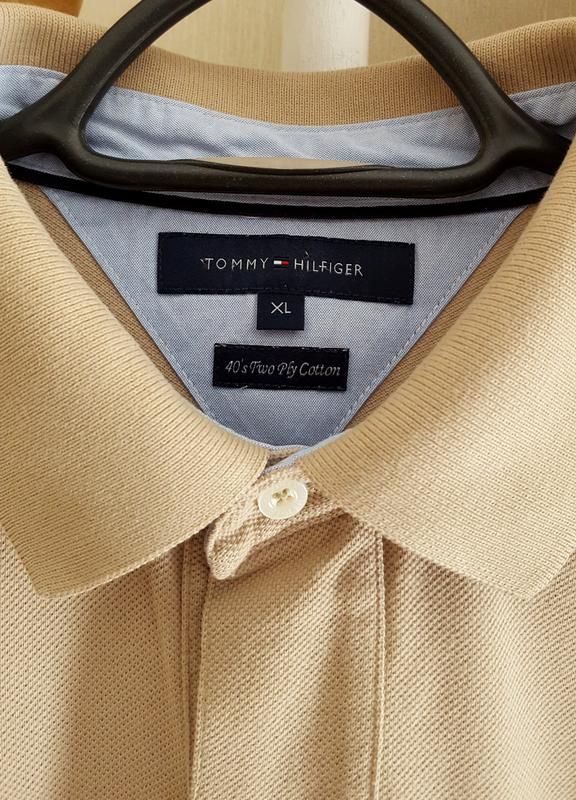 Эксклюзивное хлопковое поло tommy hilfiger - фото фото фото 4