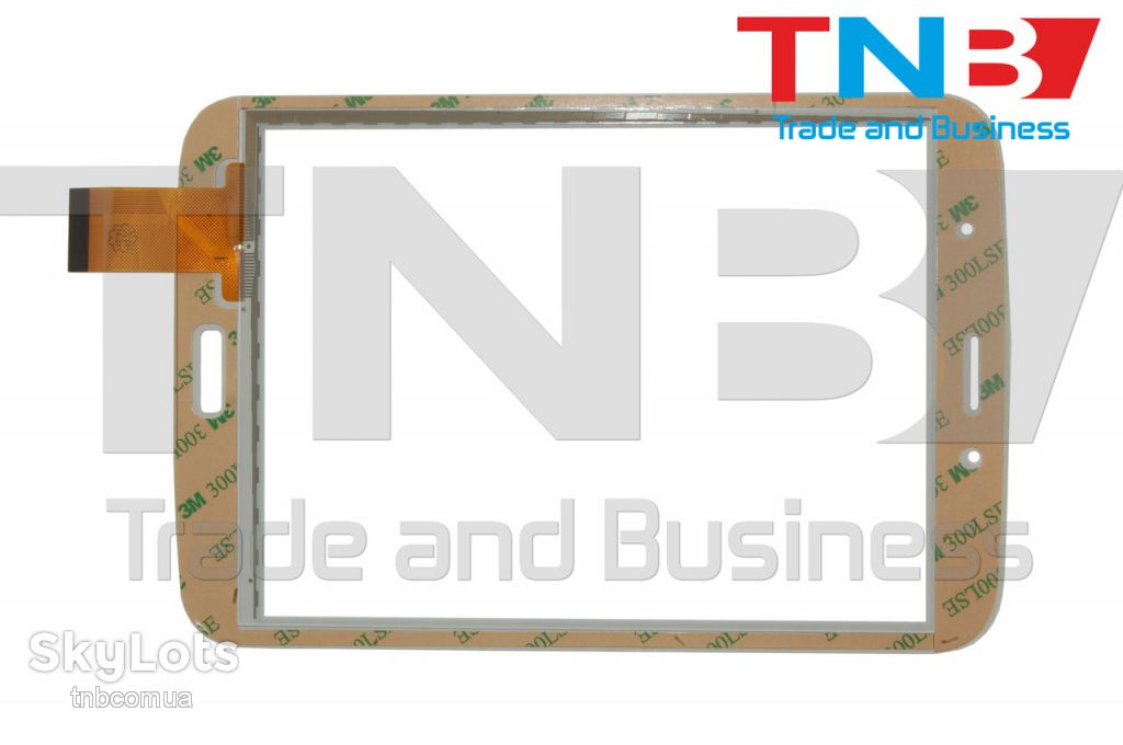 Сенсор 201x134mm 40pin CTP078006 БЕЛЫЙ - фото фото фото 1