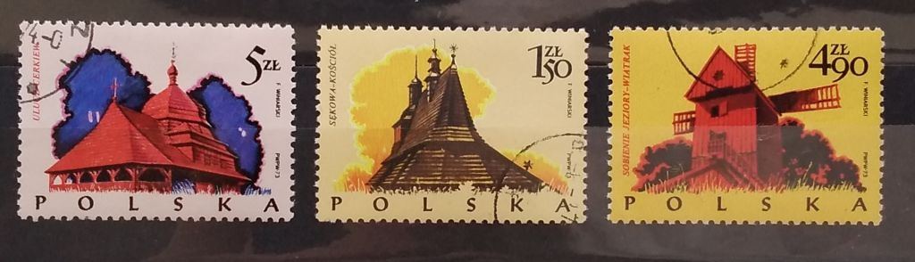 Польша 1973 г - Деревянная Архитектура - фото фото фото 3