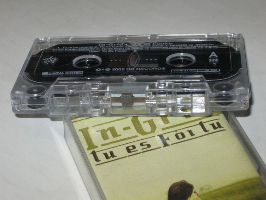 Студийная кассета In-Grid - TU ES FOUTU  (DD music, 2002) - фото фото фото 3