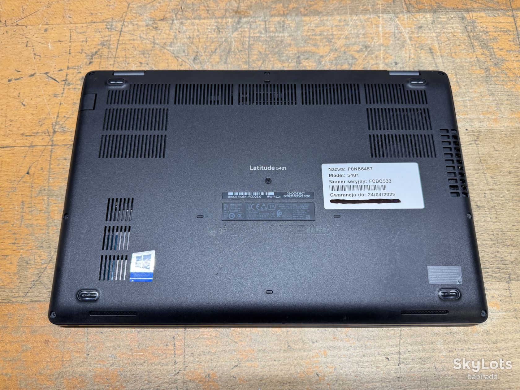 Ноутбук DELL 5401 I5-9400H/БЕЗ DDR4/БЕЗ SSD  (44) - фото фото фото 5