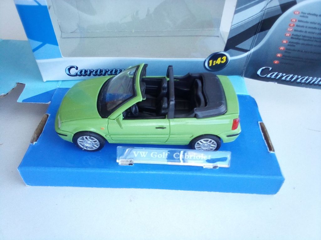 HONGWELL Volkswagen VW Golf Cabrio IV 1:43 Cararama - фото фото фото 0