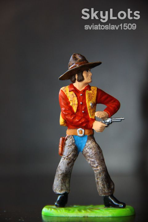 ковбой  ( ELASTOLIN ) ФРГ 70мм - фото фото фото 0