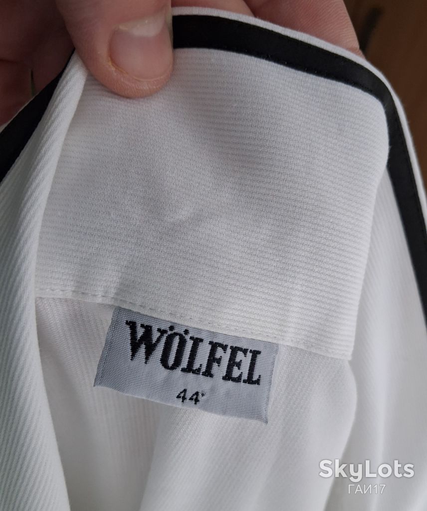 Рубашка, жакет от бренда *WOLFEL Germany/Color-White/EU-44/Лето/Сток. - фото фото фото 8