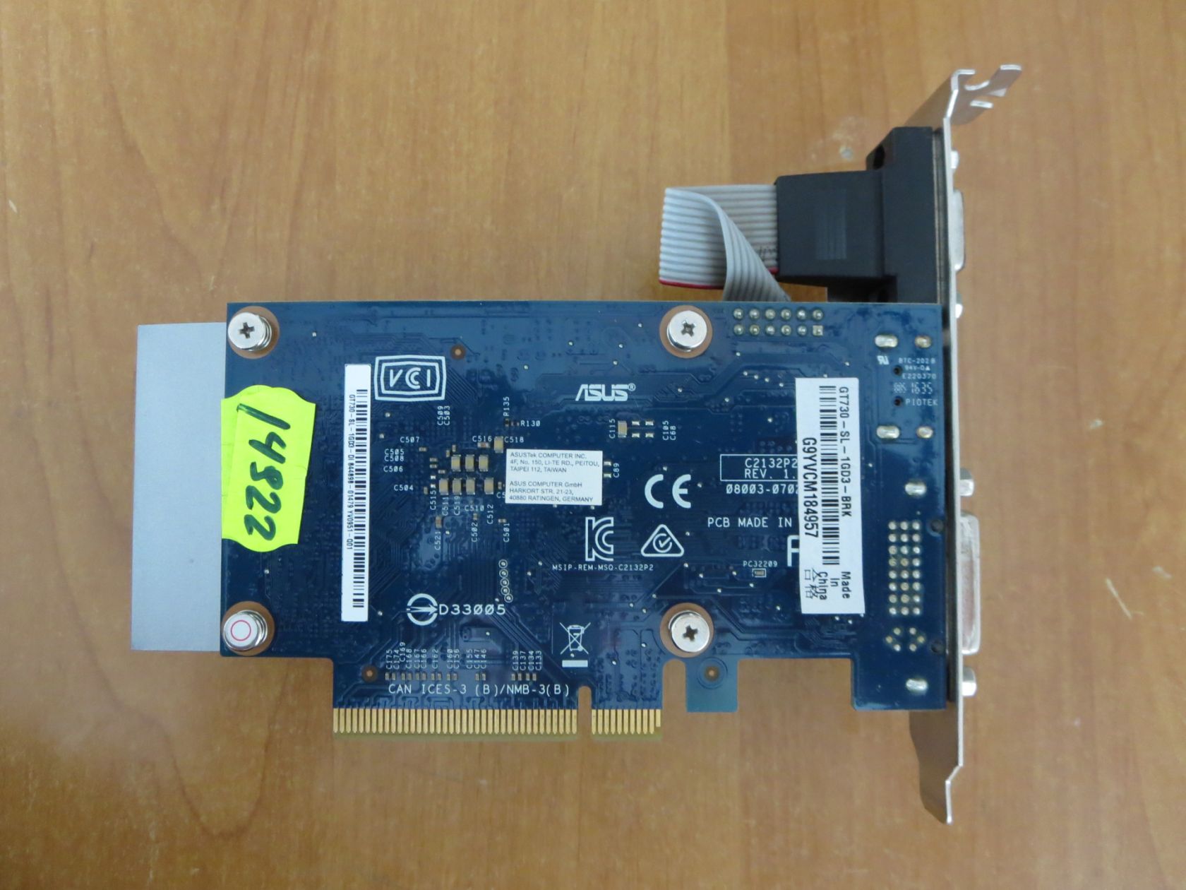 Видeокарта Asus GT730 1Gb - фото фото фото 2