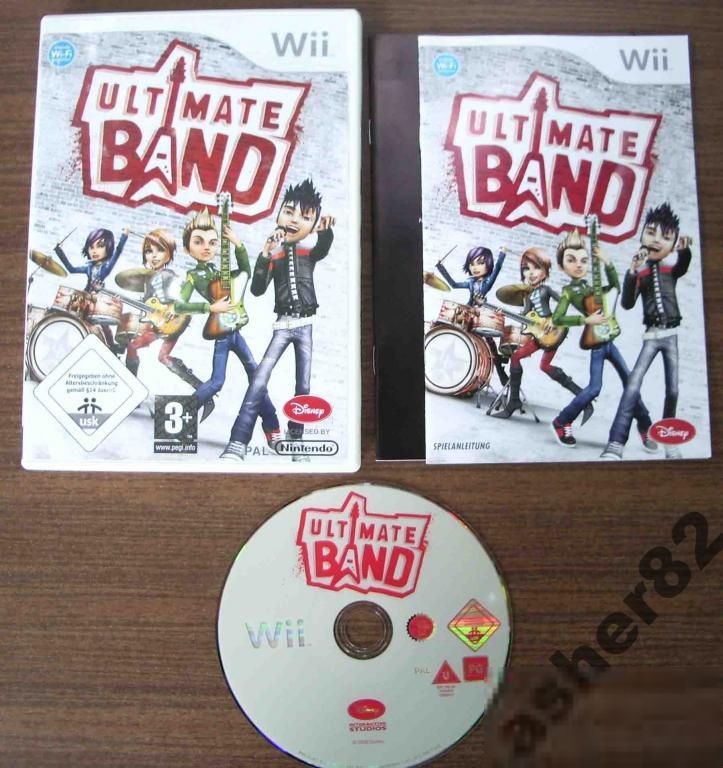 Игра на Nintendo Wii "Ultimate Band"      (PAL) - фото фото фото 0