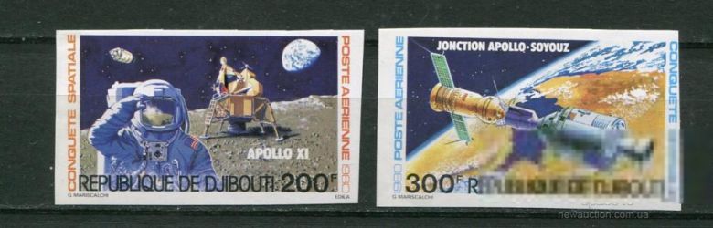 Джибути. 1980 г Mi 276-277  MNH - фото фото фото 0