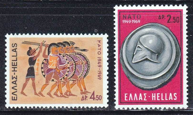 Греция  1969 г MNH - - фото фото фото 0