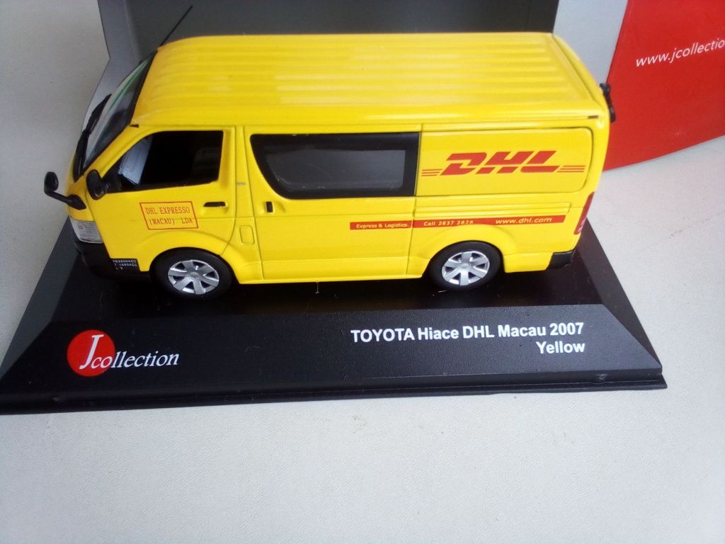 Toyota Hi-Ace DHL by Kyosho 1:43 - фото фото фото 0