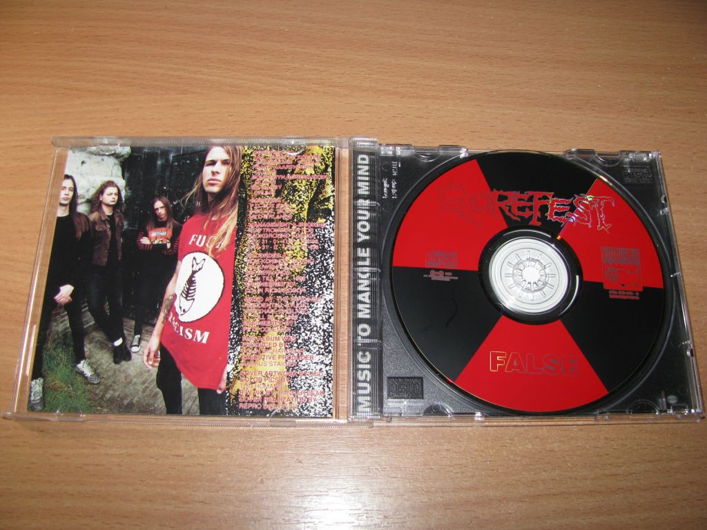 GOREFEST - False  (1992 Nuclear Blast 1st press,USA) - фото фото фото 1