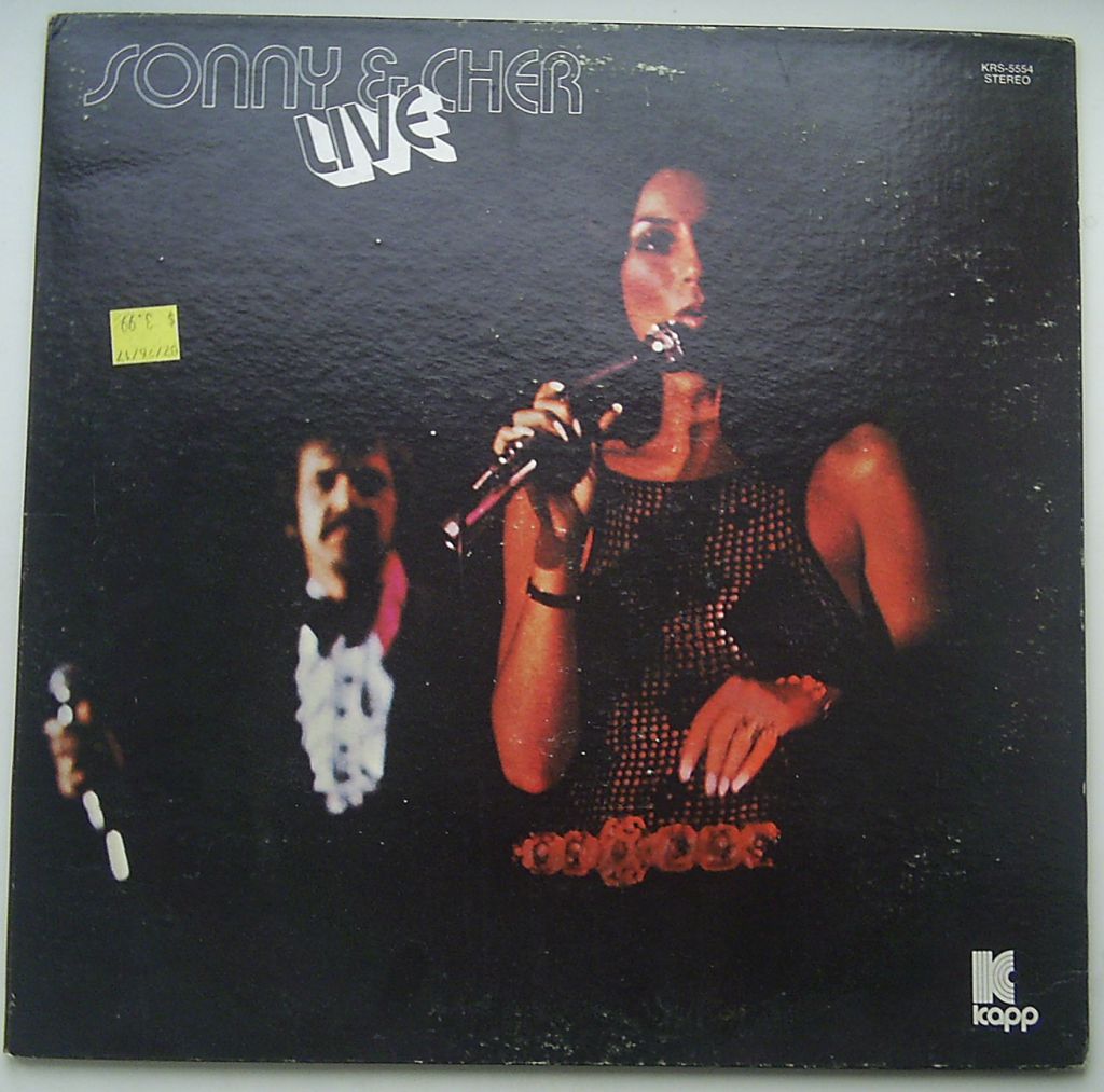 SONNY &amp; CHER Live LP - фото фото фото 0
