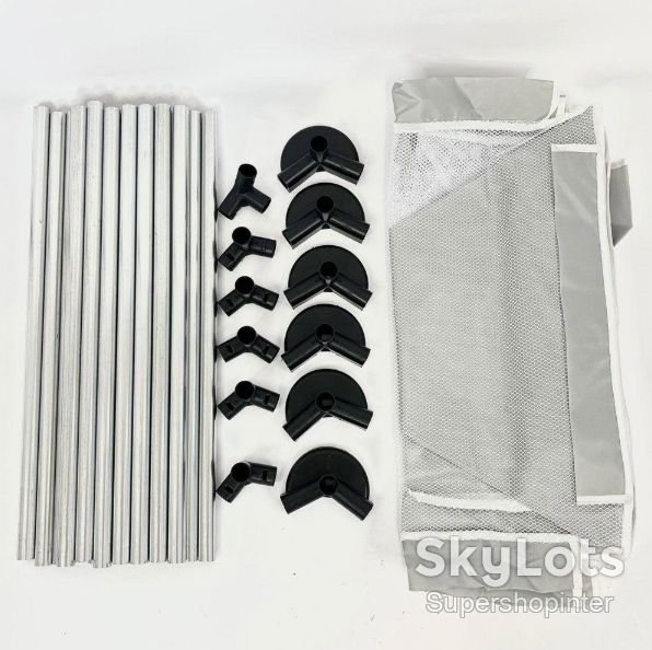 Детский игровой манеж складной 120×100×55 см, безопасный манеж для детей, серый X-778 - фото фото фото 8