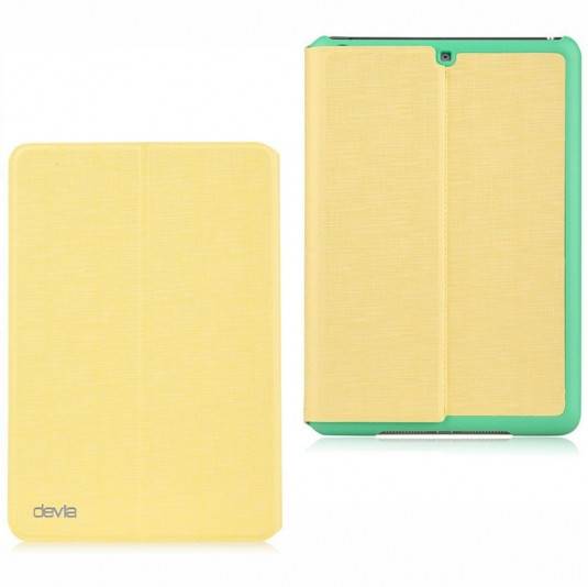 Чехол Devia для iPad Air/2017/2018 Youth Green/Yellow - фото фото фото 6