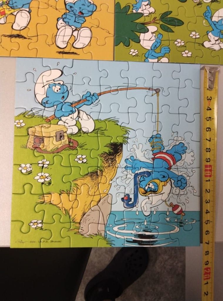 Дитячі пазли Ravensburger Смурфики 3в1  (3x49 елементів) Смурф - фото фото фото 4