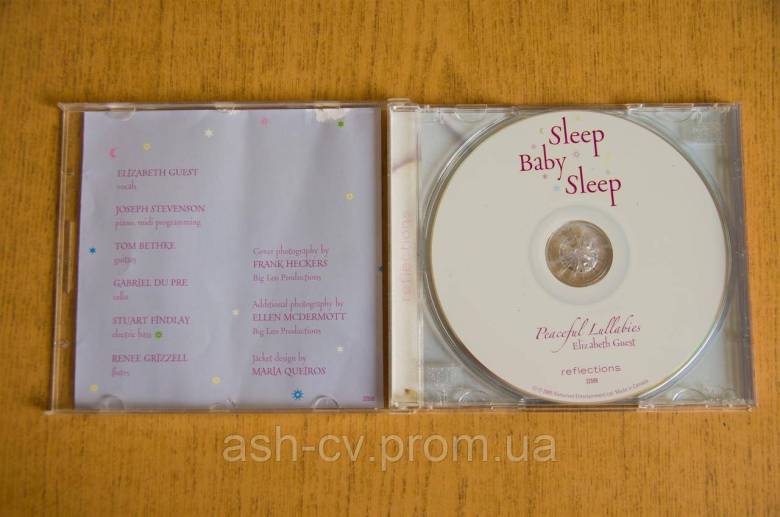 Музичний диск CD. SLEEP, BABY, SLEEP - фото фото фото 4
