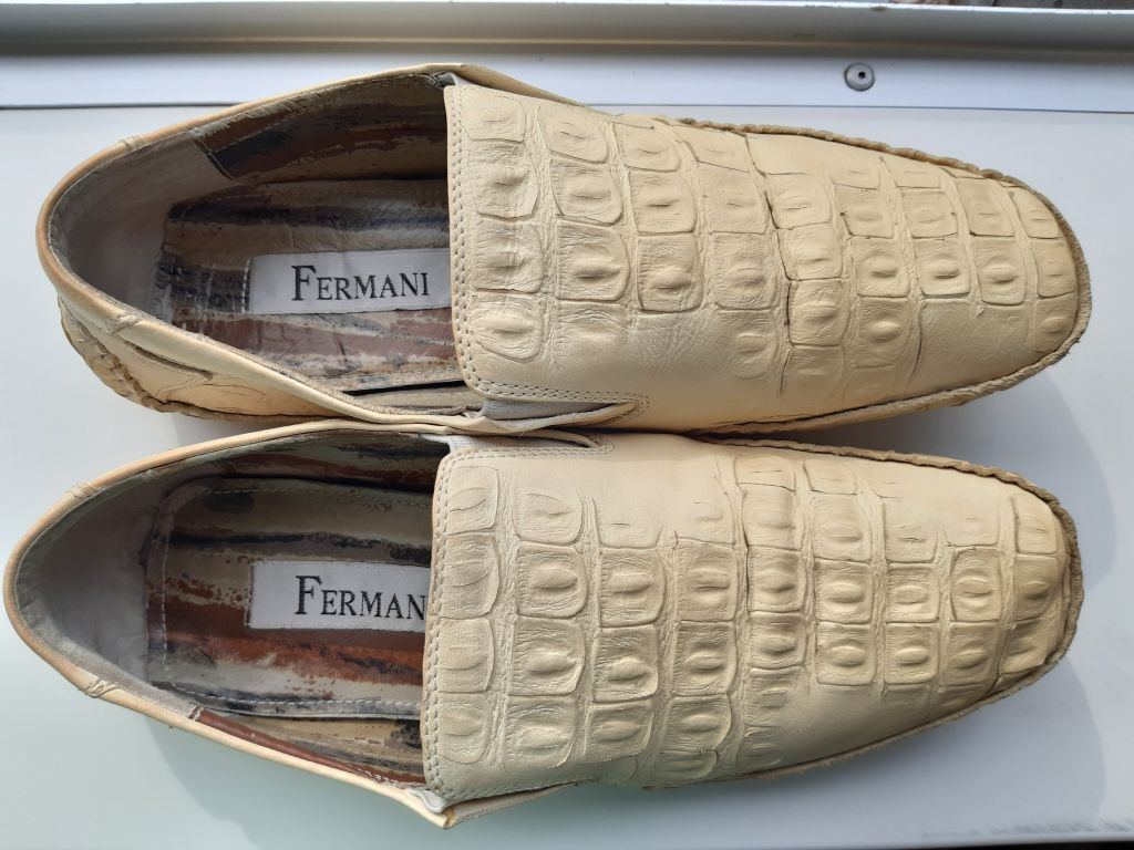 Мокасины, эспадрильи Fermani, 43р., 28,5см, кожа. - фото фото фото 5