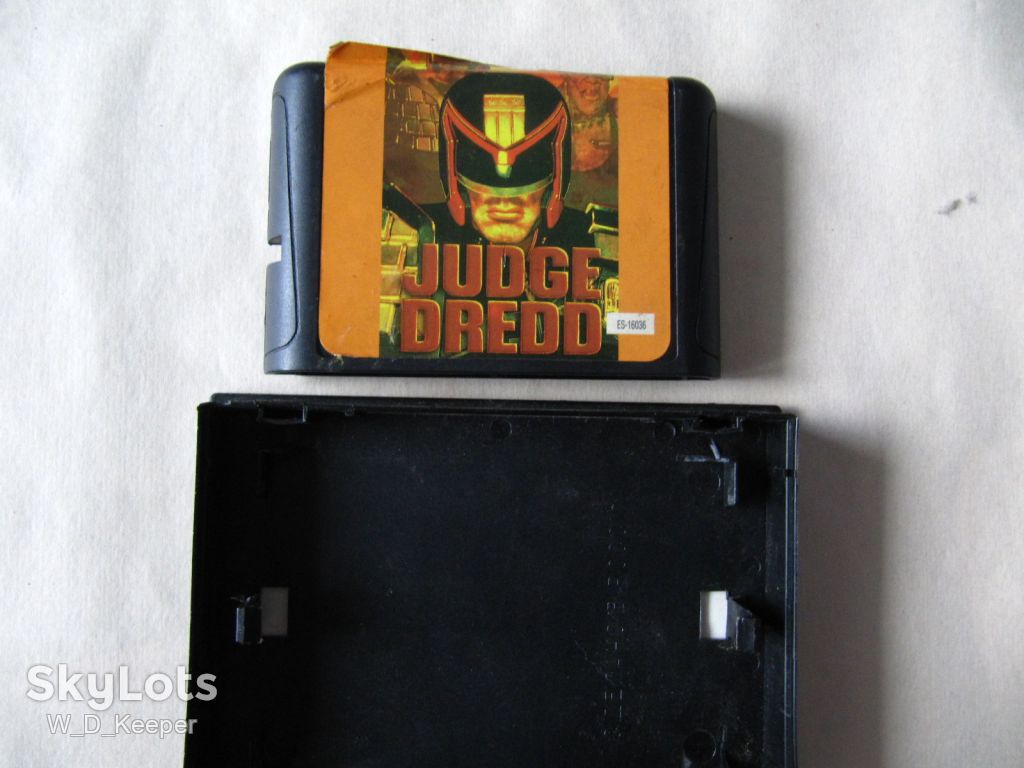 Картрідж Judge Dredd Суддя Дредд Sega - фото фото фото 5