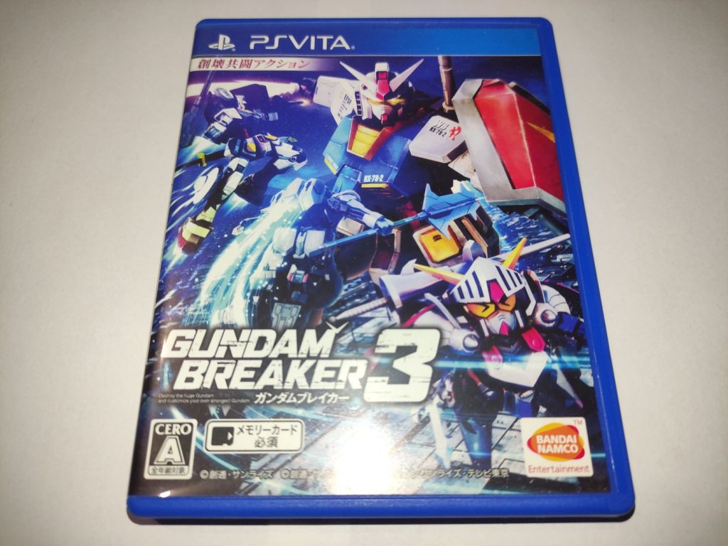 Gundam Breaker 3 PS Vita Японія б/в - фото фото фото 0