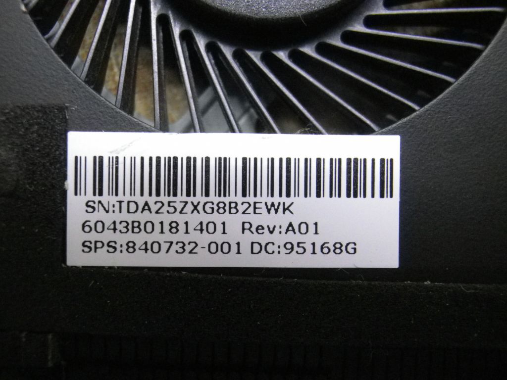 Б/У Система охолодження на HP ProBook 650G2 - фото фото фото 3