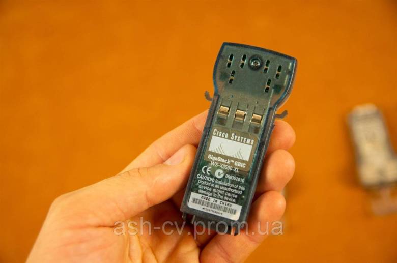 Трансівер SFP Cisco GigaStack GBIC Modul (WS-X3500-XL) - фото фото фото 9