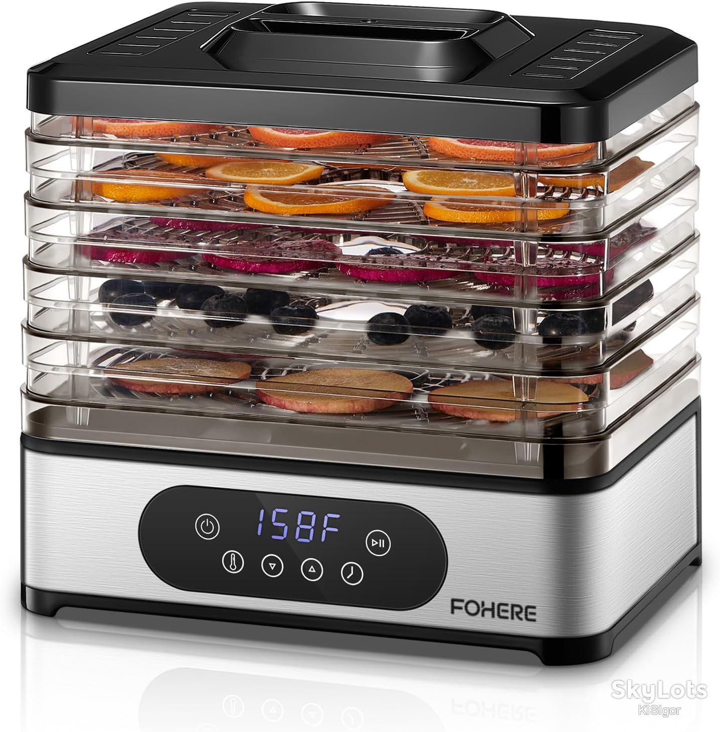 Дегідратор  (електрична сушарка для продуктів) *80745 - фото фото фото 0