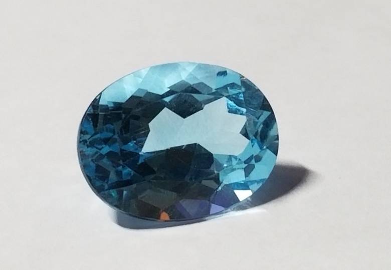 Натуральный топаз   12.86ct 16x12.2mm - фото фото фото 2
