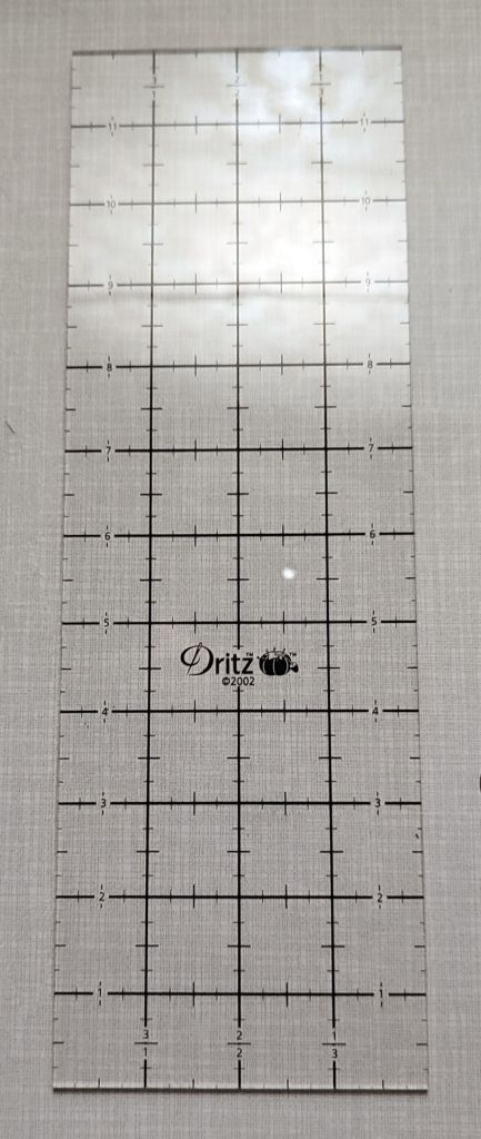 Линейка для пэчворка и квилтинга Dritz    (USA) дюймовая 10 х 30 см - фото фото фото 0