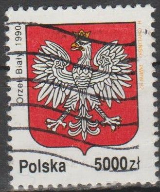 Польша 1990 герб геральдика - фото фото фото 0