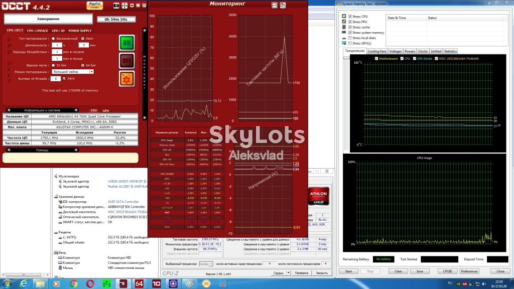 AMD Athlon X4 760K 3.8GHz 4MB AD760KWOA44HL 100W Socket FM2 - фото фото фото 6